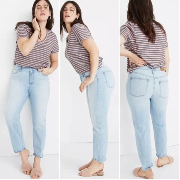 MADEWELL The Perfect Vintage Jean in Fitzgerald Wash - Picture 1 of 8